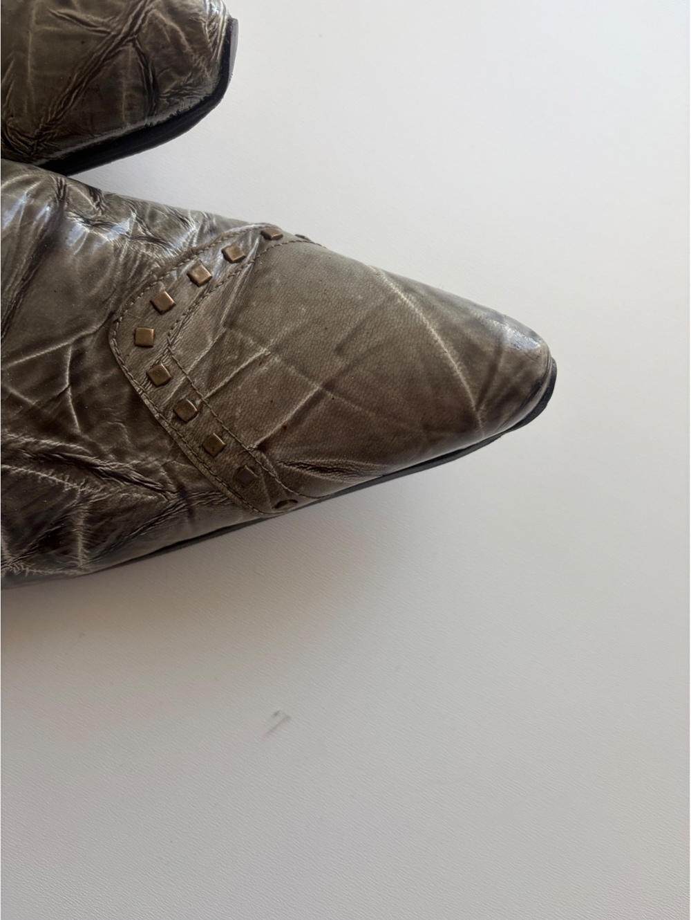 Jo Ghost Italian Made Men's 44 Leather Dress Shoes Sz - Picture 2 of 7